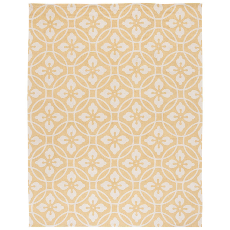 Kosinski Hand Hooked Performance Abstract Rug, Rectangle 5' x 8'