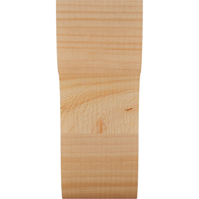 Corbeau Carmel, H 10 po x l 4 po x P 6 po, Sapin de Douglas, Sciage brut