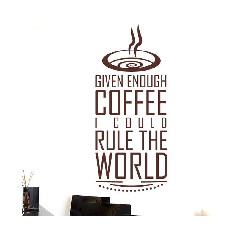 Wall Decal, Brown, Medium