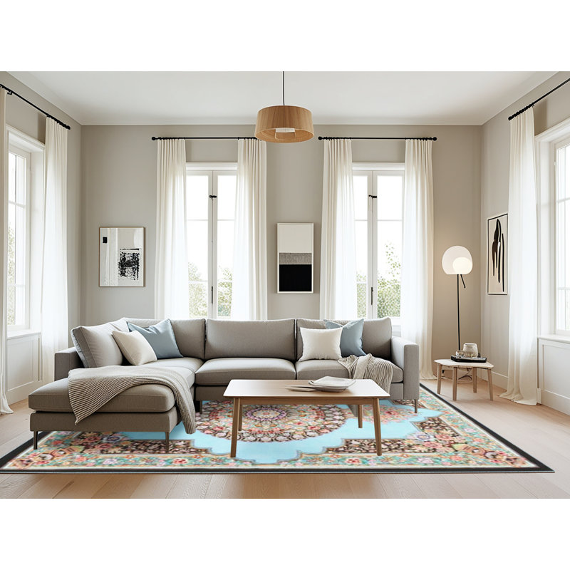 Oriental Indoor Rug, Rectangle 8' x 12'