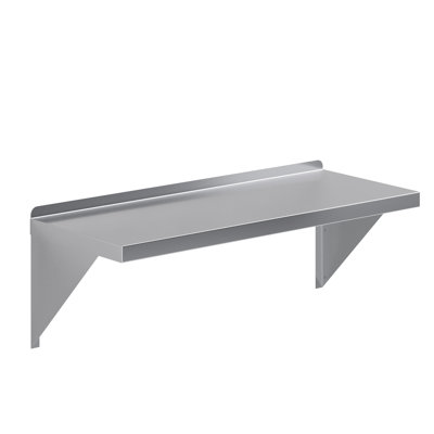 Tablette murale en acier inoxydable AmGood