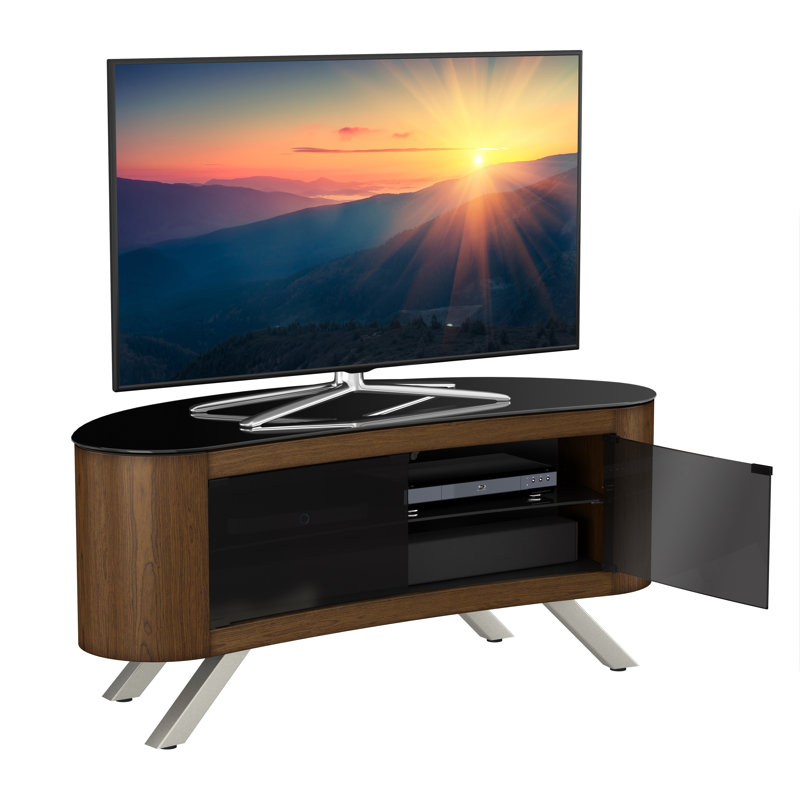 WST1150BAYGW Unfinished TV Stand for TVs up to 55", Walnut