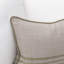 Newport  Linen Fabric Throw Pillow-1010191220-1010191222