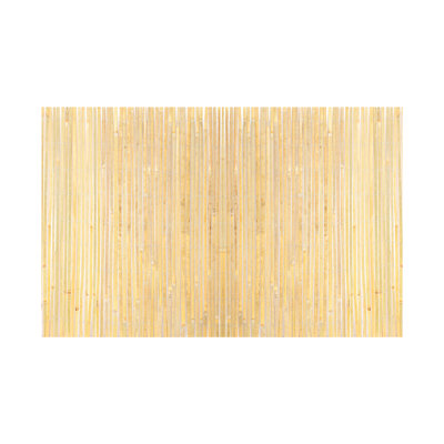 Clôture à lattes naturelle de 16 pi de long, séchée à l'air pour plus de stabilité, rouille, cloisons idéales pour les pièces et décorations murales, écran d'intimité 6 H x L, finition lisse, permet, extérieur