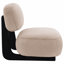 Fauteuil d'appoint rembourré Camel