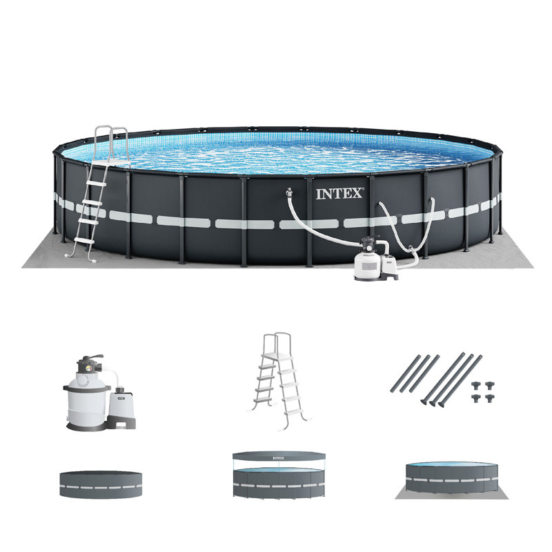 Intex Ultra XTR 14' x 42" Round Above Ground Pool Set with Filter Pump