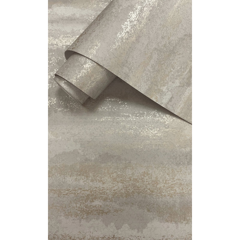 Abstract Double Roll, Warm Gray