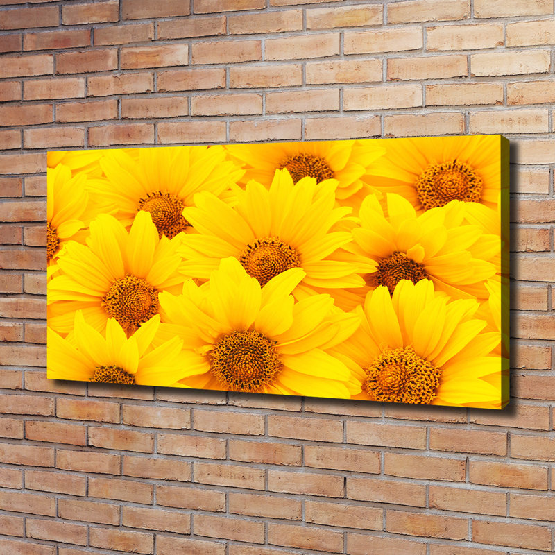 Sunflowers - Wrapped Canvas Print