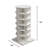 360 Rotating Shoe Cabinet 6 Layers-74035759