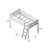 Jaquelinee Kids Twin Loft Bed-1006546667