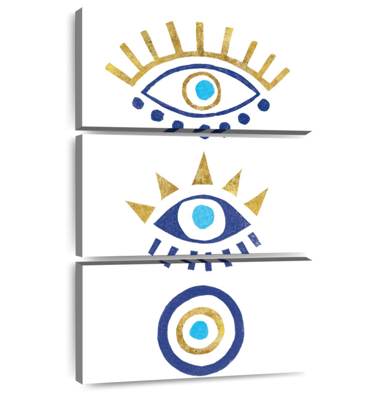 Adella Evil Eye, 57" H x 36" W