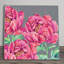 K.T.BENTLEY Traditional Plants & Flowers Wall Decor on Ceramic