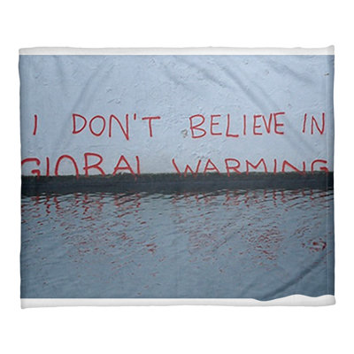 Banksy Sewn Throw Blanket