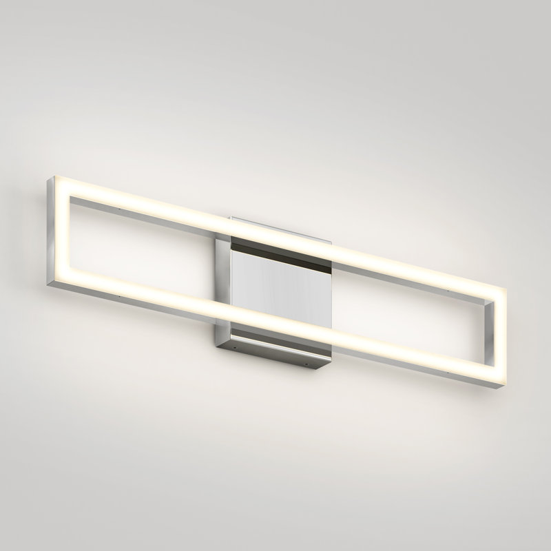  Éclairage pour meuble-lavabo moderne à DEL 5 ct Dover Chrome, Chrome