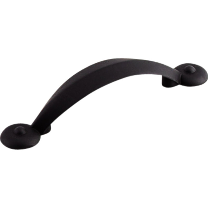 Angle Bar pull, Flat Black, 3" Center to Center
