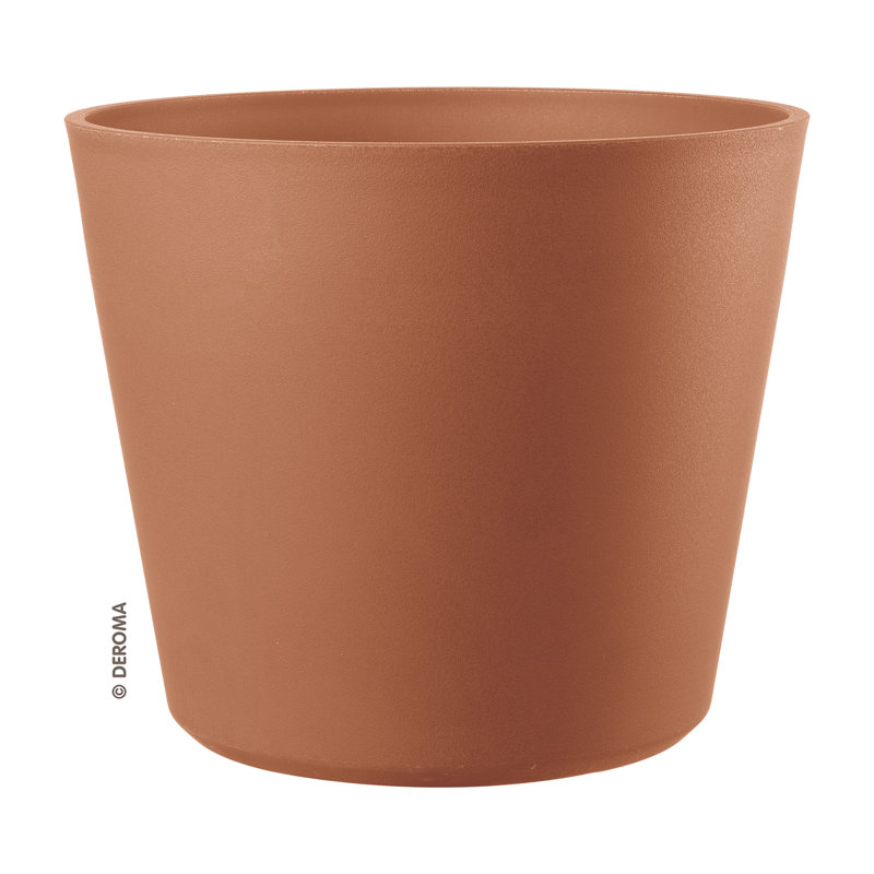 Vaso Origin Pot, Light Grey, 17.2cm H x 19.8cm W x 19.8cm D, 4