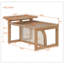 Ensemble de tables basses gigognes 2 pièces Modern
