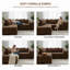 4 Seater Sofa & Chaise-1250832138-1250832139