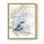 «Blossoms and Bluebird I», reproduction encadrée - bois massif-1853007700-1853007703