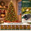 Pre-Lit Artificial Christmas Tree with 350-460 LED Warm Lights-1341909943