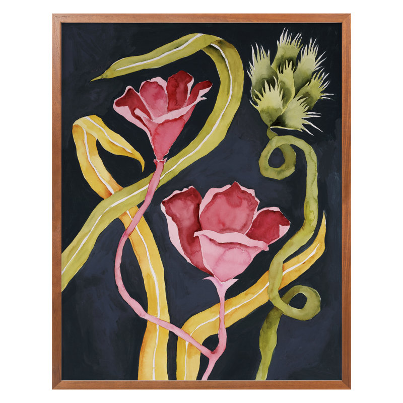 Wild Florals Print by Judith Bigham, 39" H x 31" W