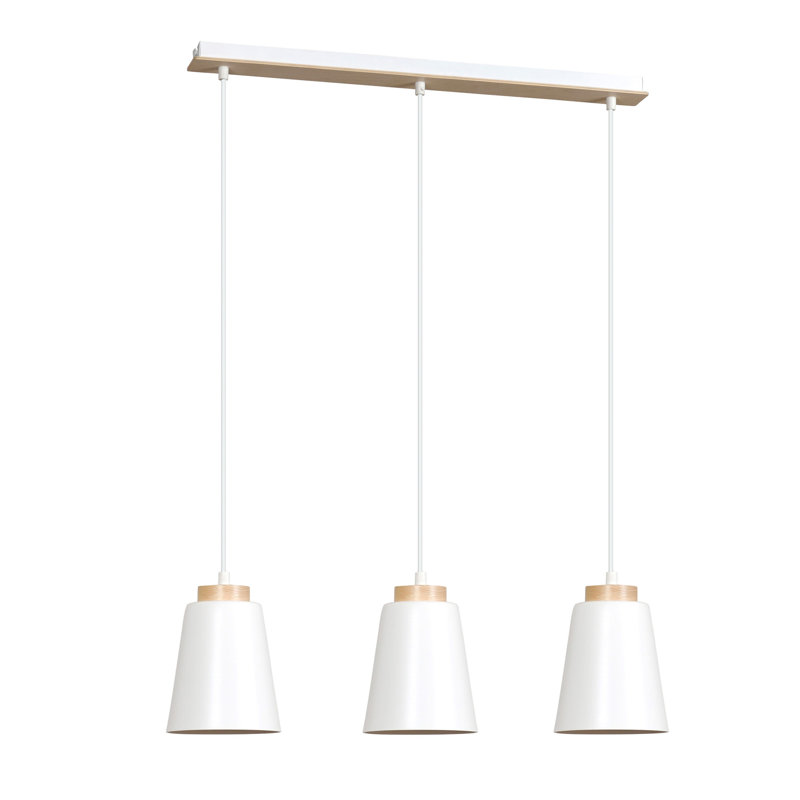 Bauman 3 - Light Pendant, White