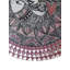 Demi-cercle poisson Mandala Art | Madhubani et art Warli | Aquarelle par Abhishek Kumar