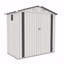 6X3.5FT Metal Outdoor Storage Shed,Tool Shed With Peaked Roof Waterproof With Clear Window And Lockable Door Compact Tool Shed