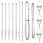 Vidaxl Fence Posts With Spike 7 Pcs Diameter32 Mm Galvanised Steel
