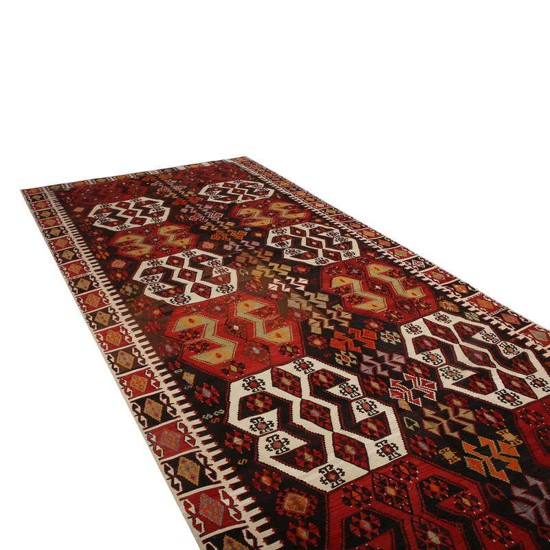 One-of-a-Kind 5'10" X 13' Hand Knotted Area Rug