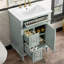 Armoire de meuble-lavabo 24 po avec lavabo, un tiroir rabattable et deux tiroirs, tablette réglable-763703745