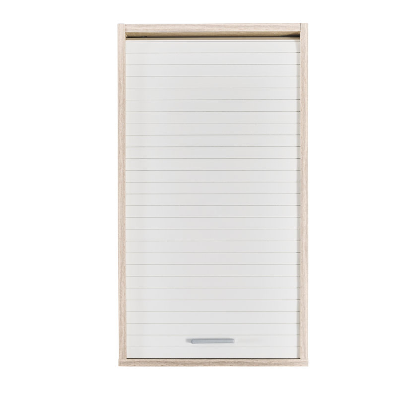 Atakan 72cm Kitchen Pantry, Oak/White