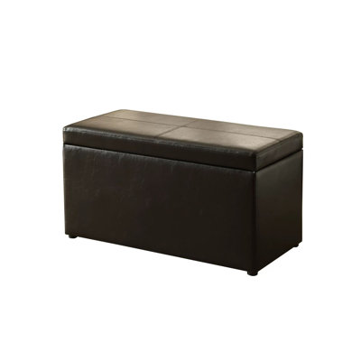 Varg Faux Leather Upholstered Bench