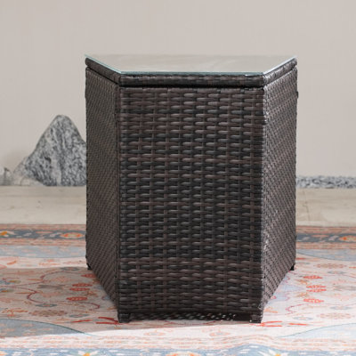 Silverdew Wicker/Rattan Side Table
