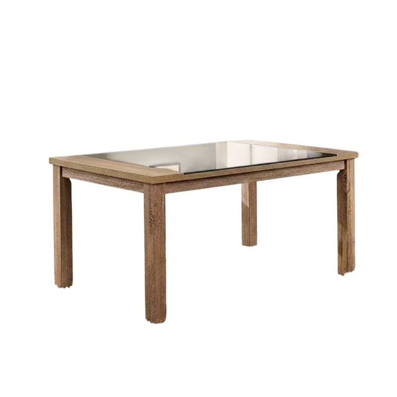 Raymond Light Oak Dining Table Seats 6