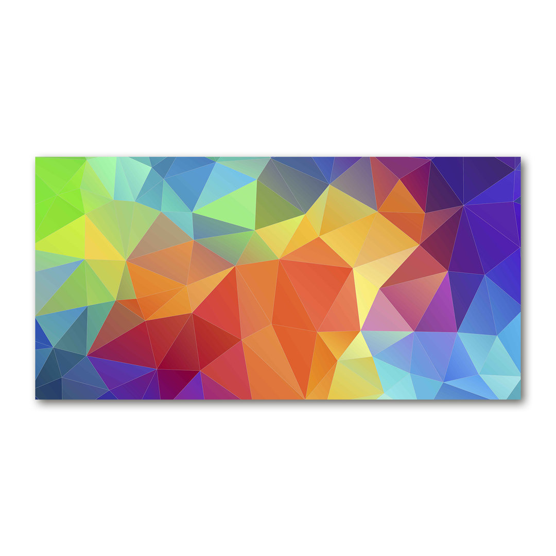 Geometric Background - Wrapped Canvas Print