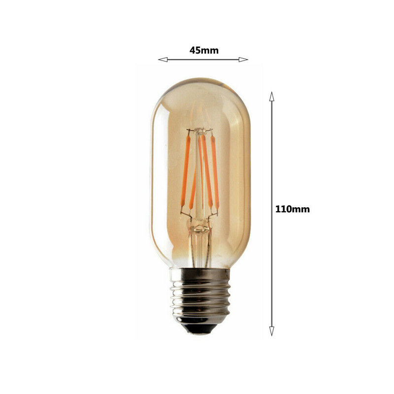 T45 Dimmable LED E27 Screw Bulb 4W