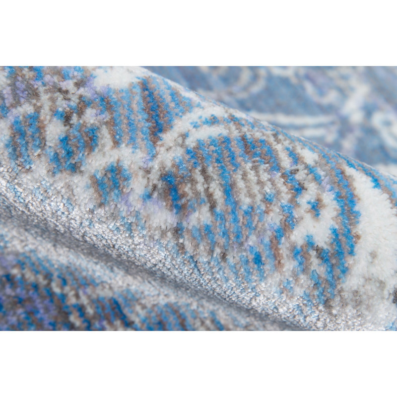 Tapis bleu Lorrika, Rectangle 8 pi x 10 pi