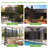 Freestanding Decorative Metal Privacy Screen, Rustproof Steel Outdoor Privacy Panel with Support Stand for Outdoor, Patio-135535513-135535510