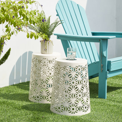 Tabouret de jardin 17 po H / 17