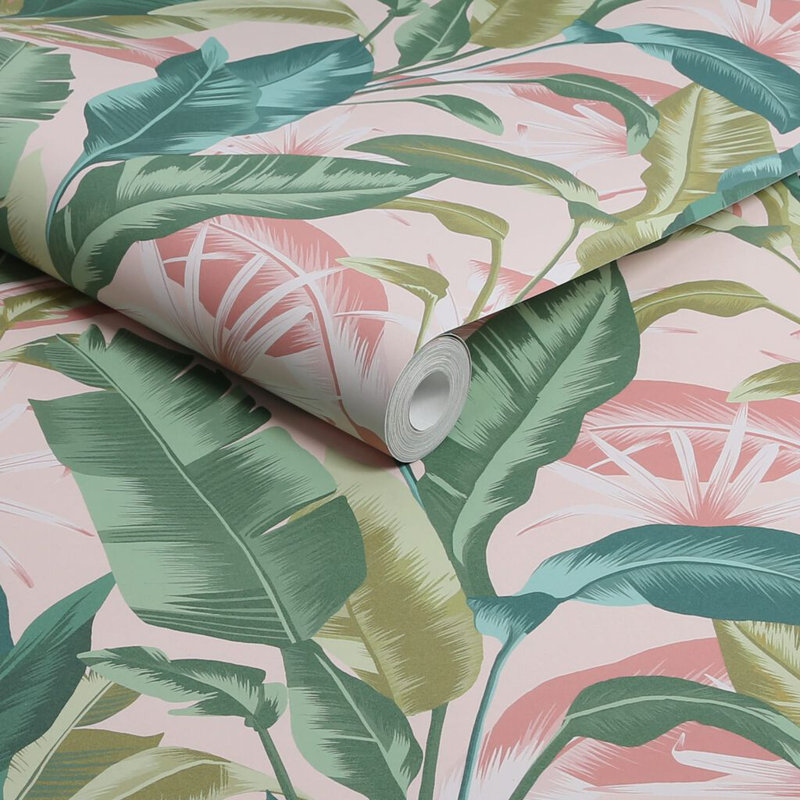 Envy Paradiso Multi Wallpaper, Pink
