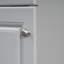 Meuble-lavabo gris 18 po - Matériau pour utilisation Lavabo en céramique avec porte imperméable et silencieuse-264968882