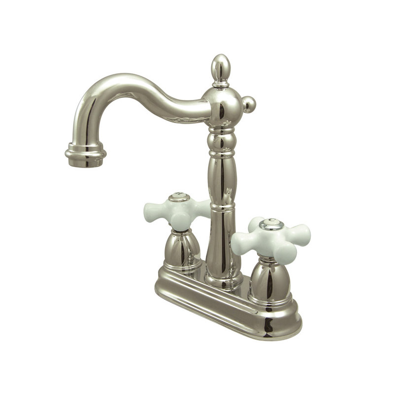 Robinet de bar Heritage, Nickel poli