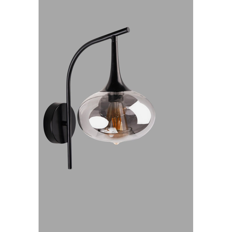 Lampe murale, Noir