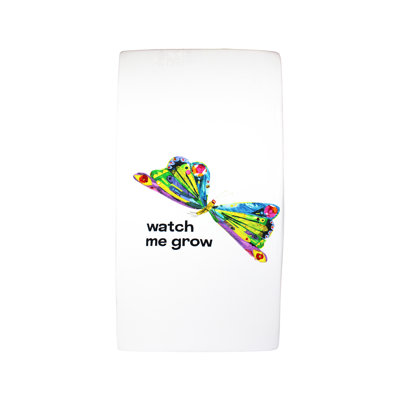 Organic Crib Sheet in Watch Me Grow