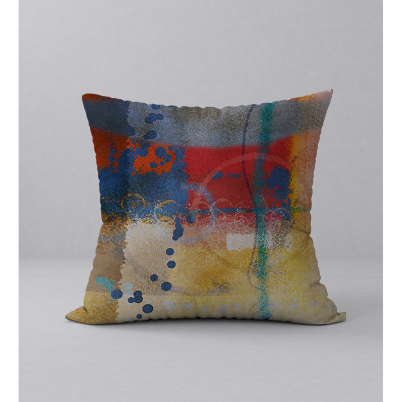 Housse de coussin carrée fragrance, 18 po x 18 po
