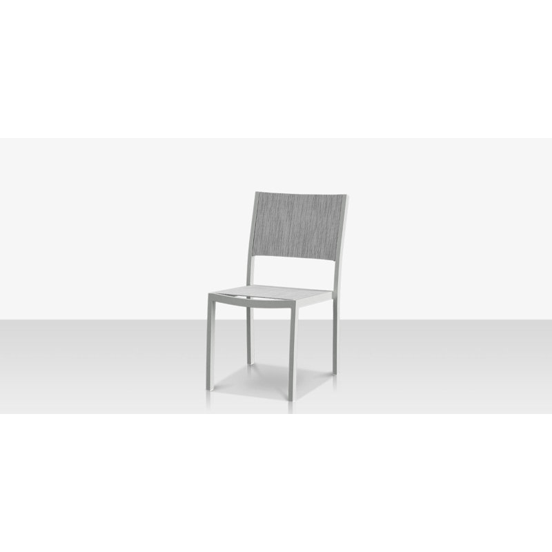 Chaise sans accoudoirs Fusion, Platine Metallica, Argent Kessler