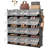 Portable 8-Tier Shoe Cabinet - 48-Pair Shoe Organizer With Expandable, Free Standing, Stackable Space Saving Design And 2 Exclusive Versatile Hooks For Bedroom