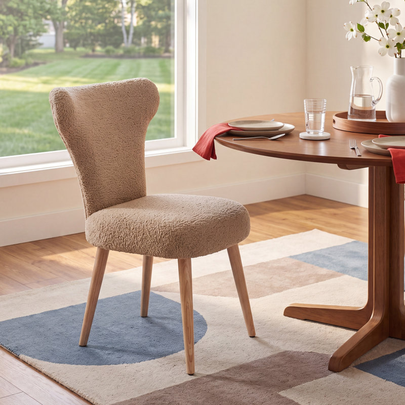 Acala Shearling Dining Chair