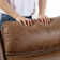 Caleb 2 Piece Microsuede Manual Reclining Living Room Set with Cupholder & Storage